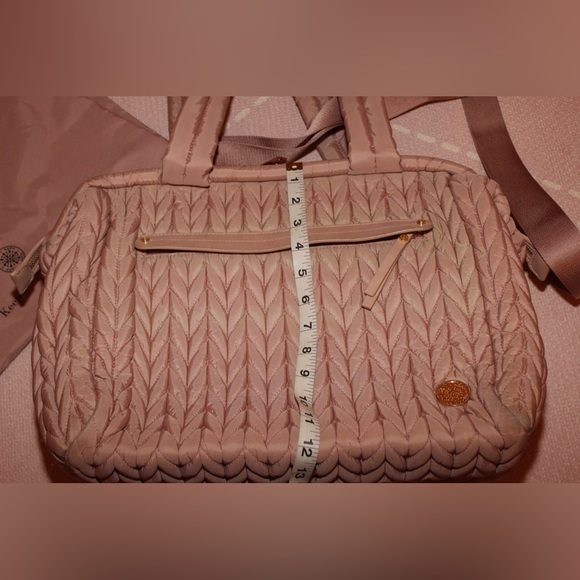 HAPP Brand Paige Carryall Dusty Rose Diaper Bag - Picture 9 of 15